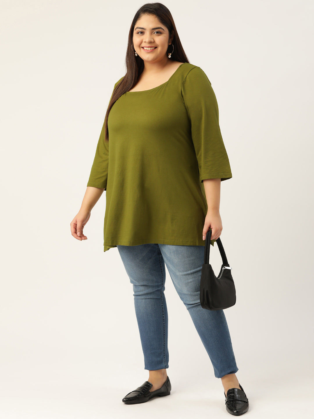 Plus Size Knitted Top
