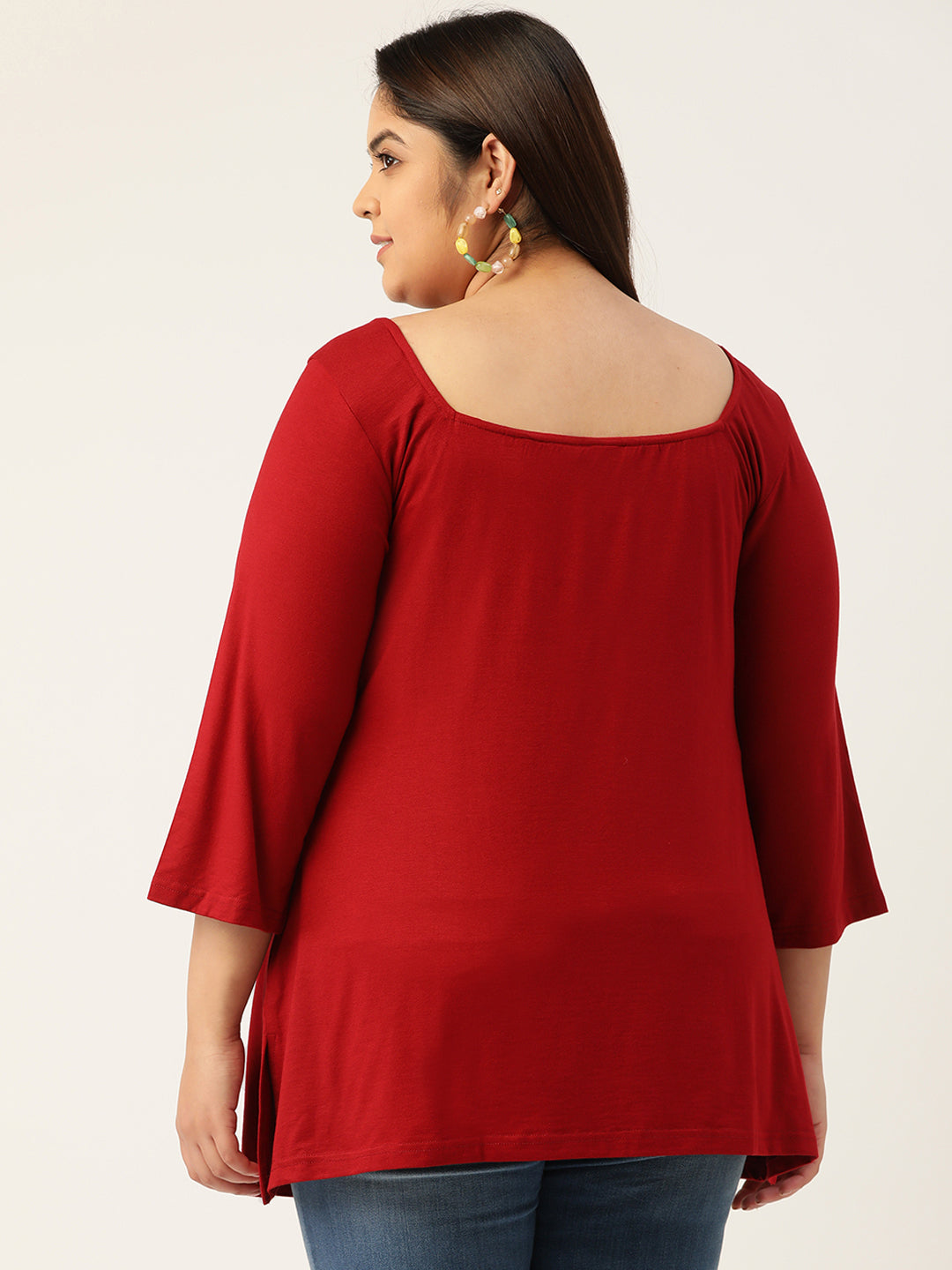 Plus Size Knitted Top