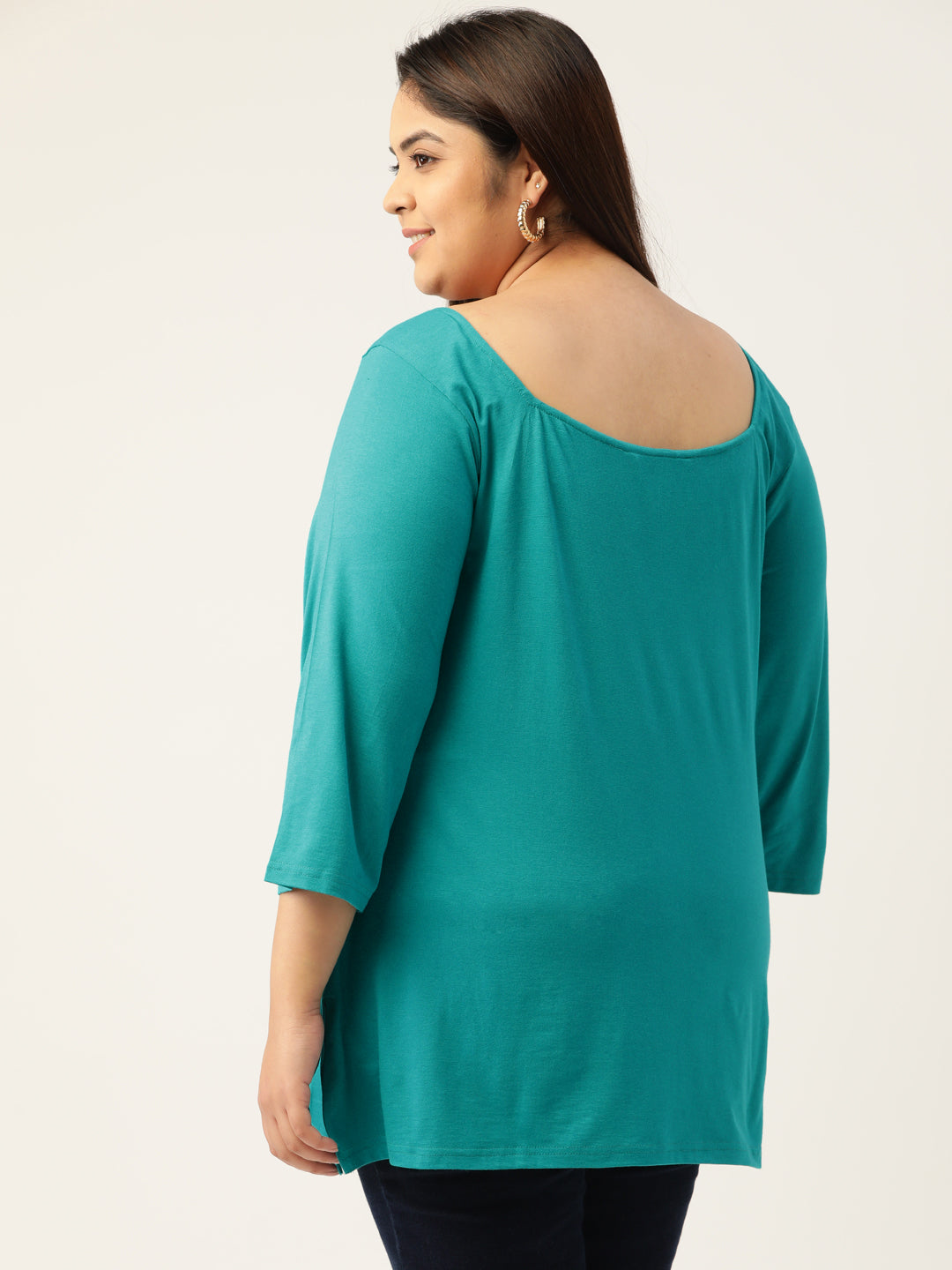 Plus Size Knitted Top
