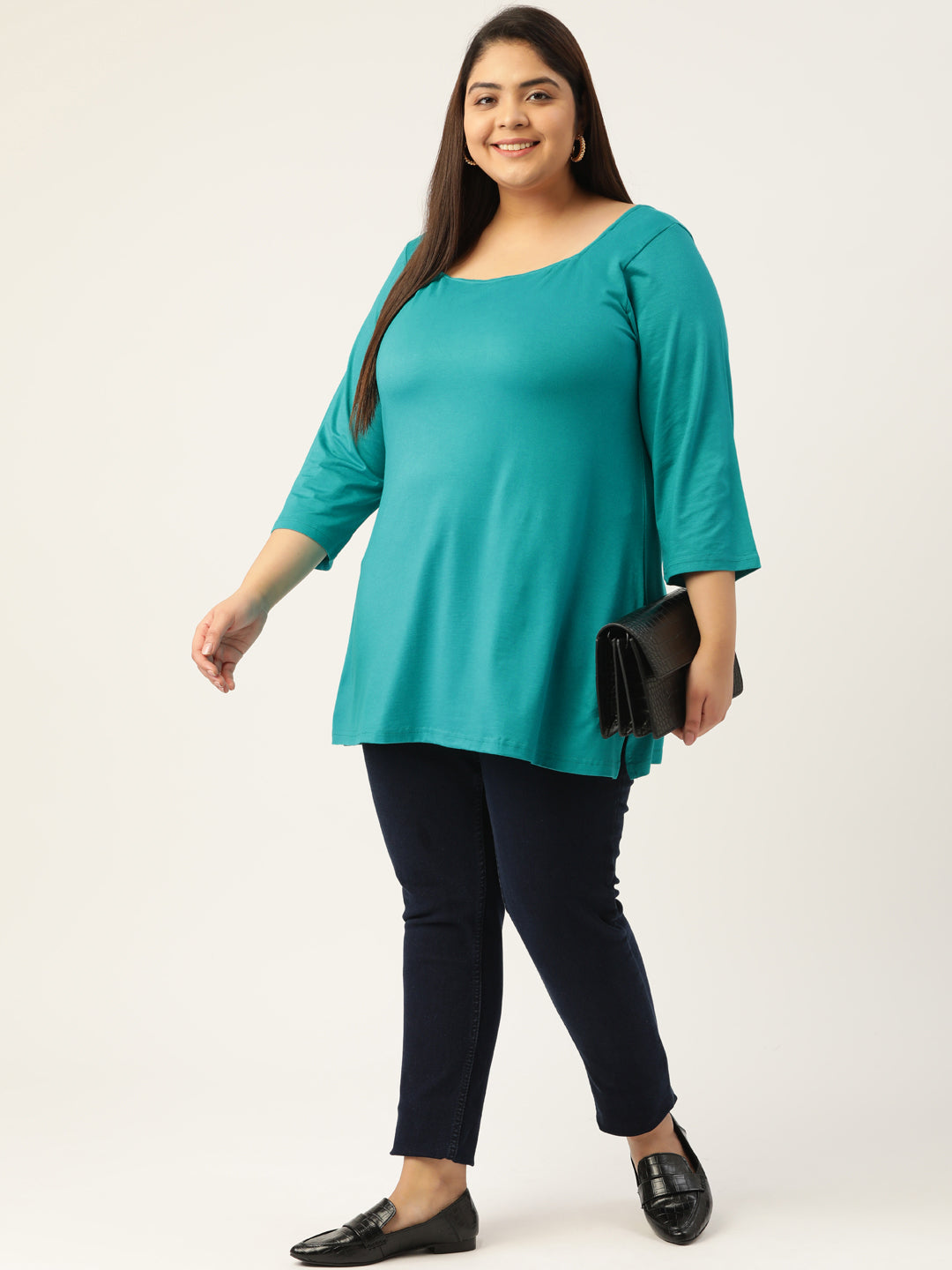 Plus Size Knitted Top