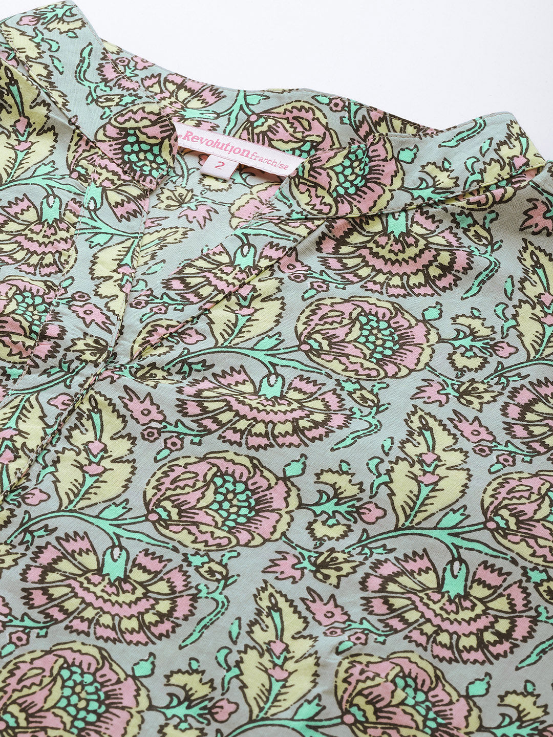 Plus Size A-Line Cotton Dress