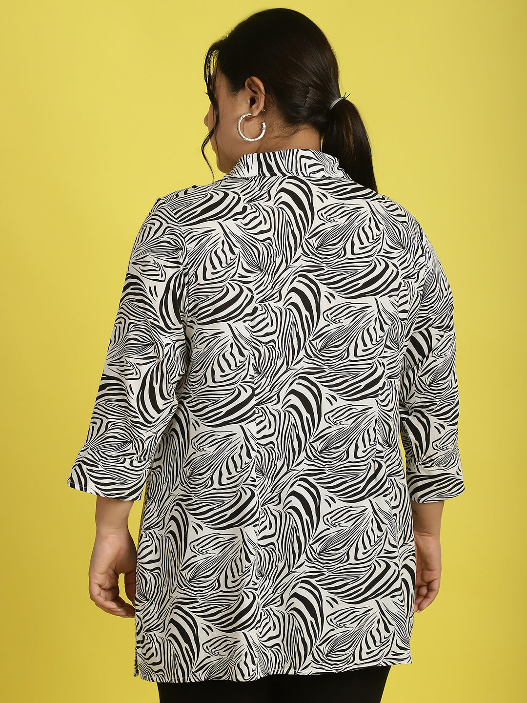 Plus Size Sequined Top