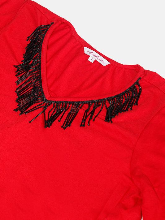 Plus Size Cotton Knitted Dress