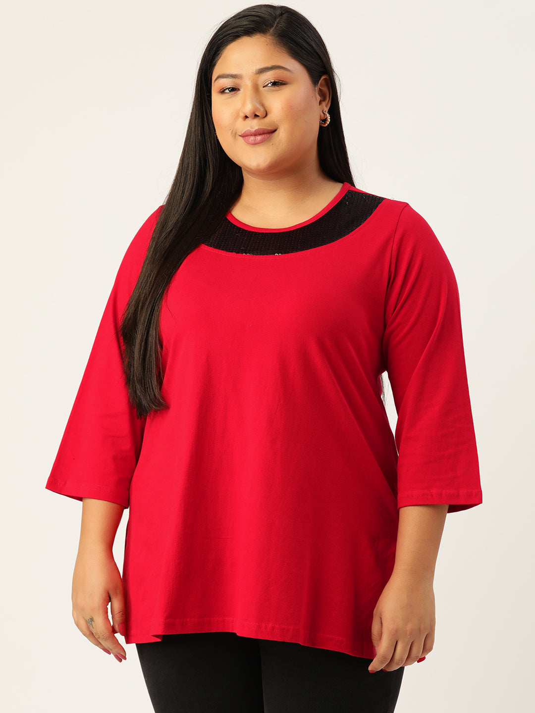 Classic Plus Size Casual Top for Women