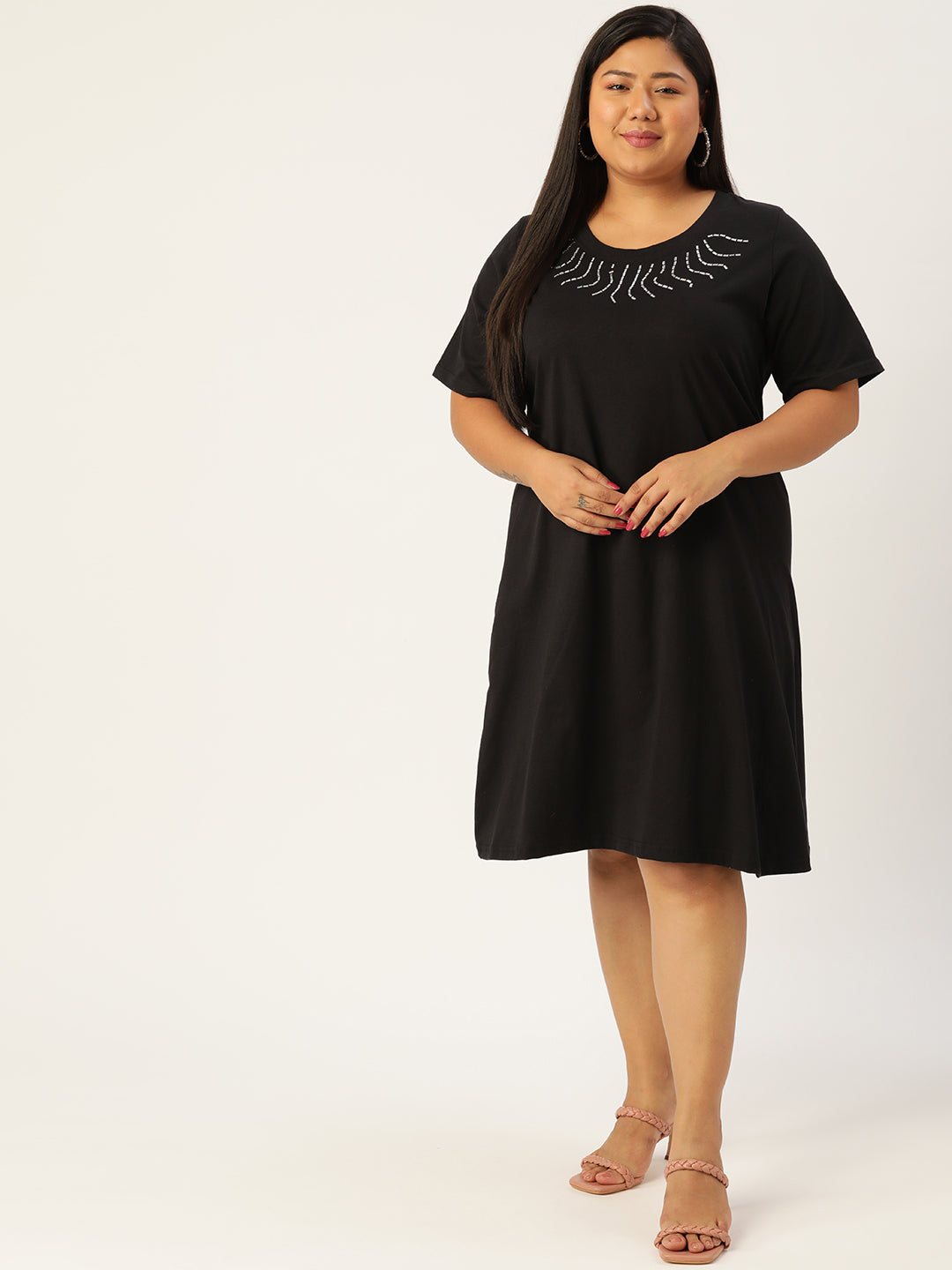 Plus Size Cotton Dress