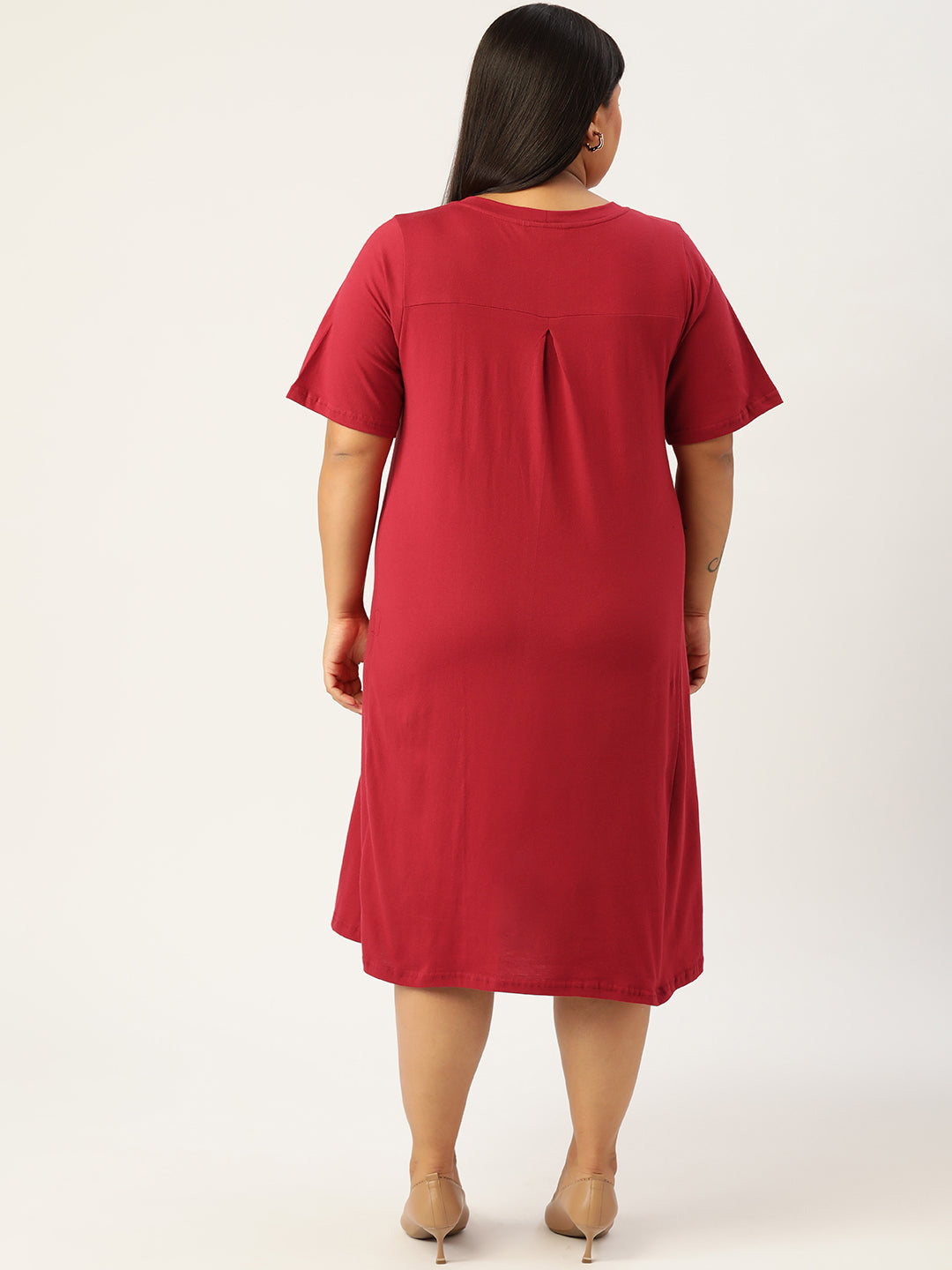 Plus Size Cotton Dress