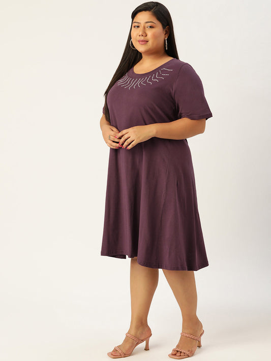 Plus Size Cotton Dress