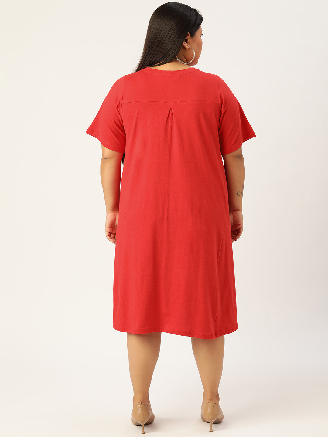 Plus Size Cotton Dress