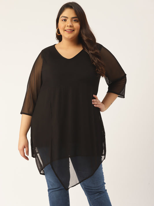 Classic Plus Size Casual Top for Women