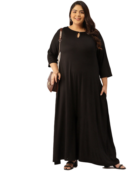Elegant & Comfortable Plus Size Women’s Jumpsuit