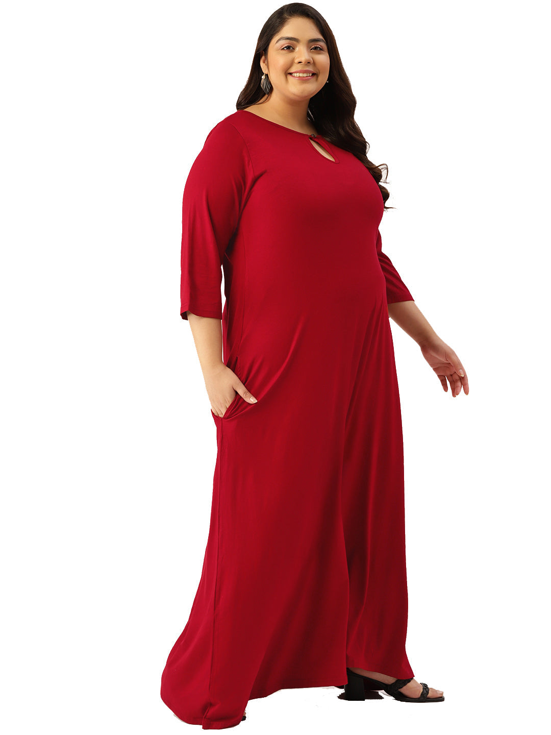 Elegant & Comfortable Plus Size Women’s Jumpsuit