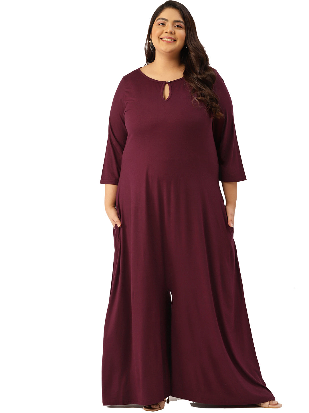 Elegant & Comfortable Plus Size Women’s Jumpsuit