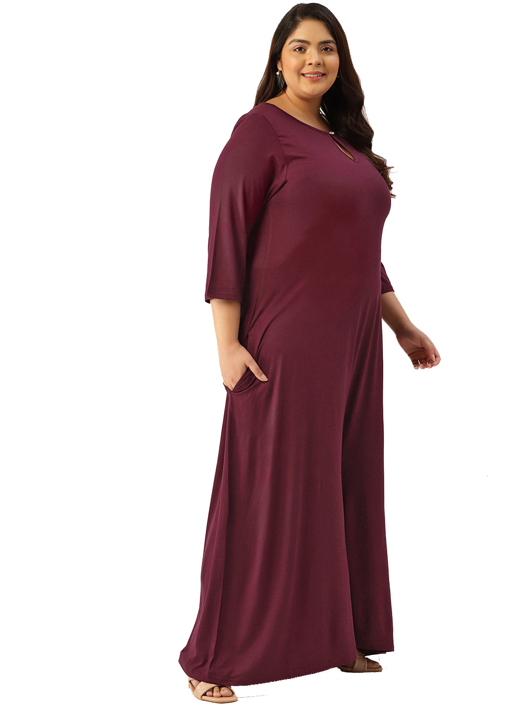 Elegant & Comfortable Plus Size Women’s Jumpsuit