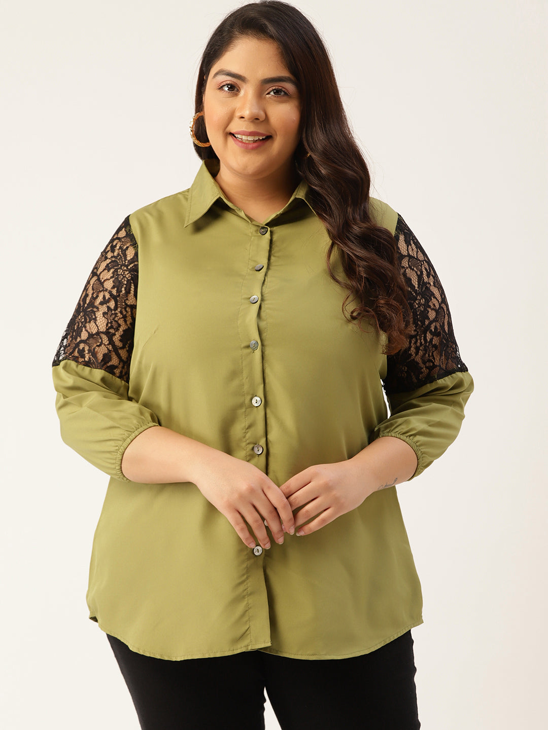 Elegant Plus Size Women Casual Top