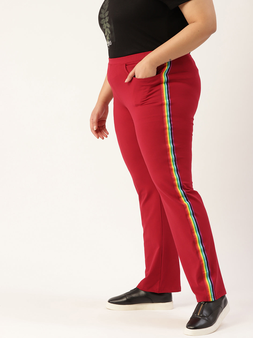 Chic Plus Size Women’s Casual Wear Trouser