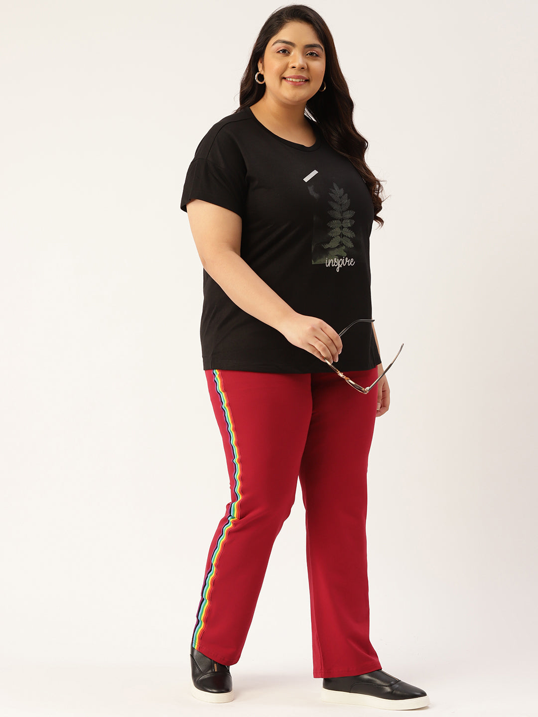 Chic Plus Size Women’s Casual Wear Trouser