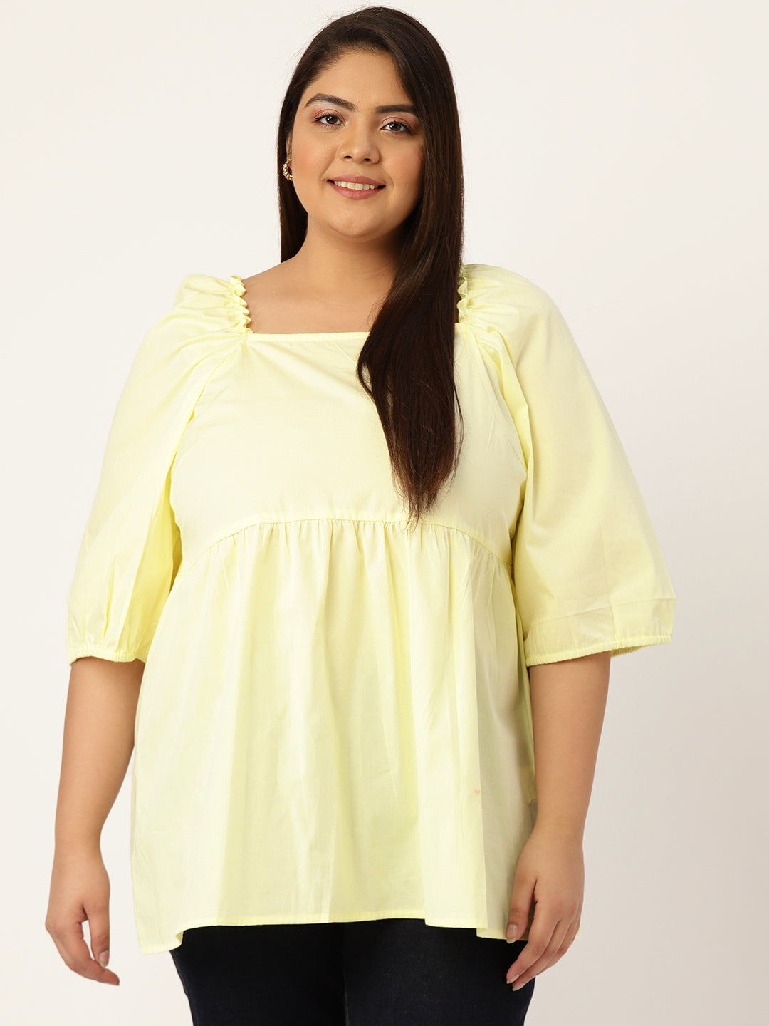 Elegant Plus Size Women Casual Top