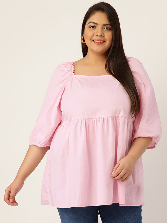 Elegant Plus Size Women Casual Top