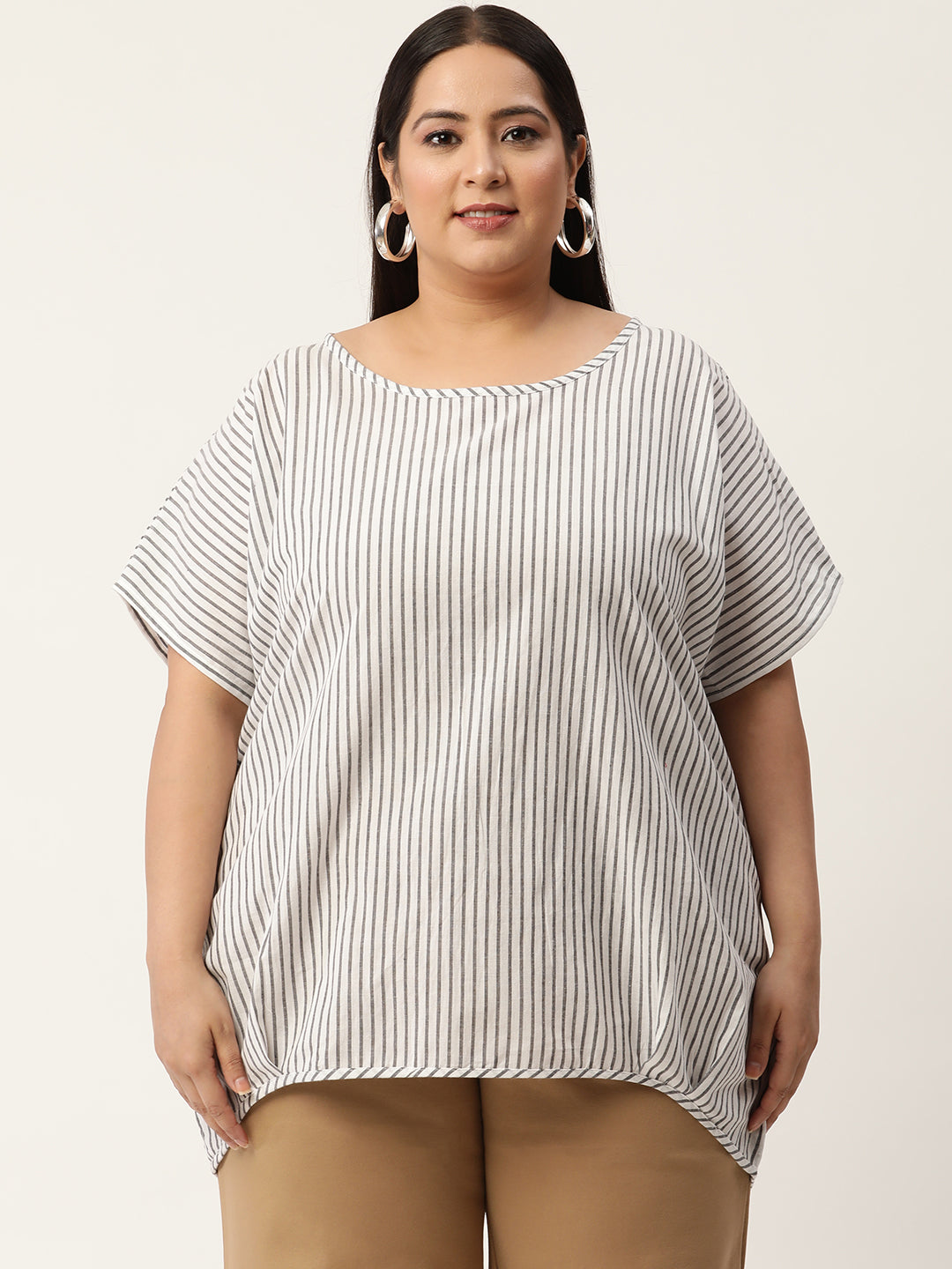 Elegant Plus Size Women Casual Top