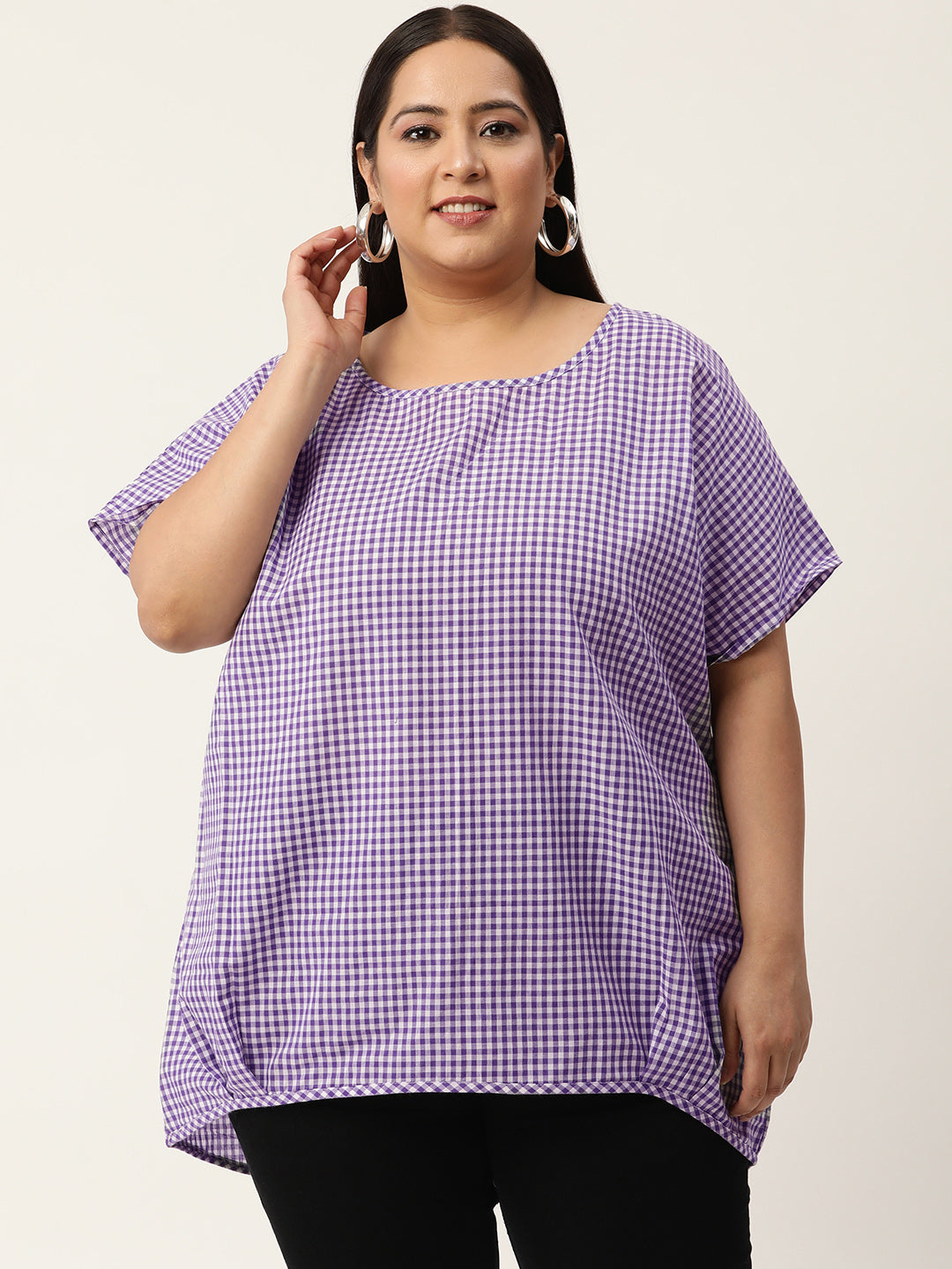 Elegant Plus Size Women Casual Top