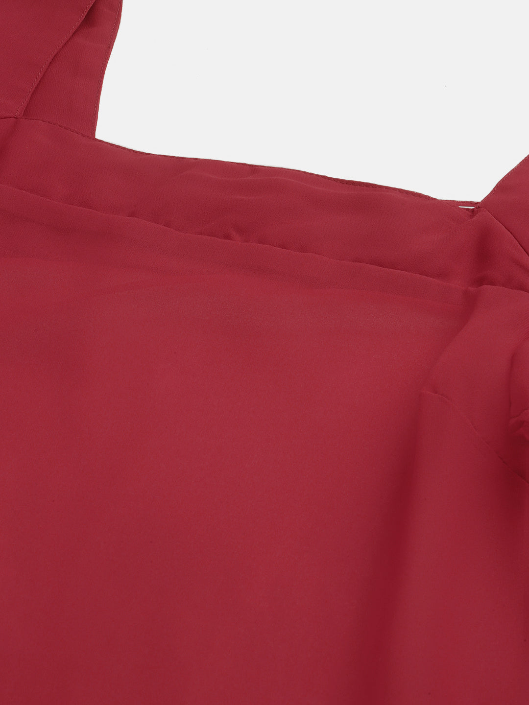 Plus Size A-Line Georgette Top