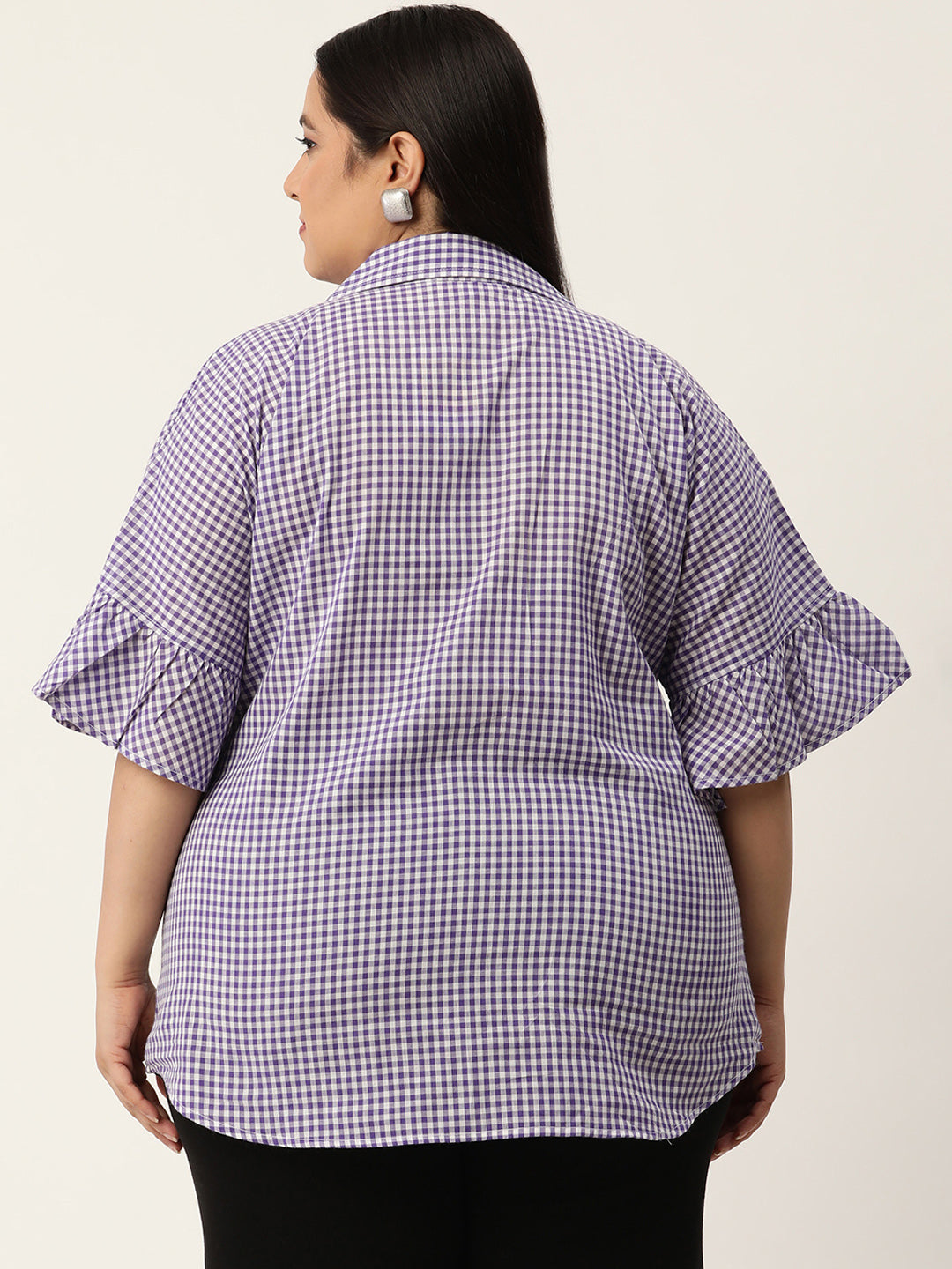 Elegant Plus Size Women Casual Top