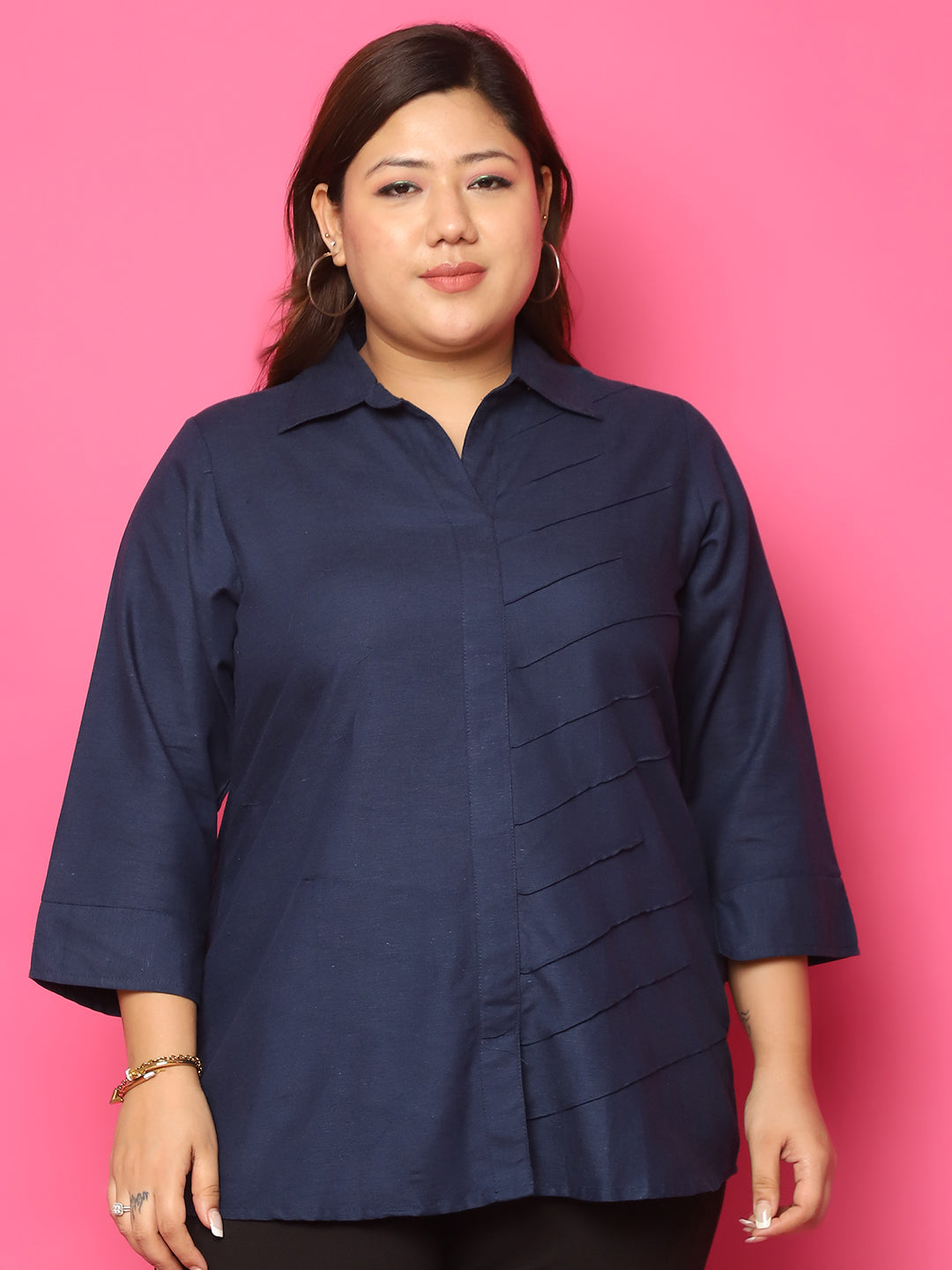 Elegant Plus Size Women Casual Top