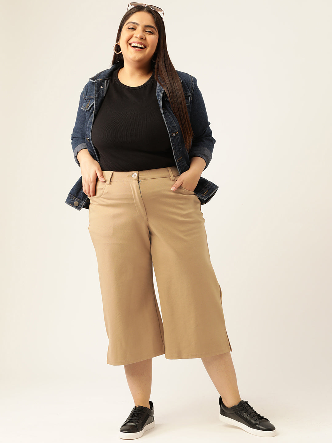 Chic Plus Size Women’s Casual Wear Trouser