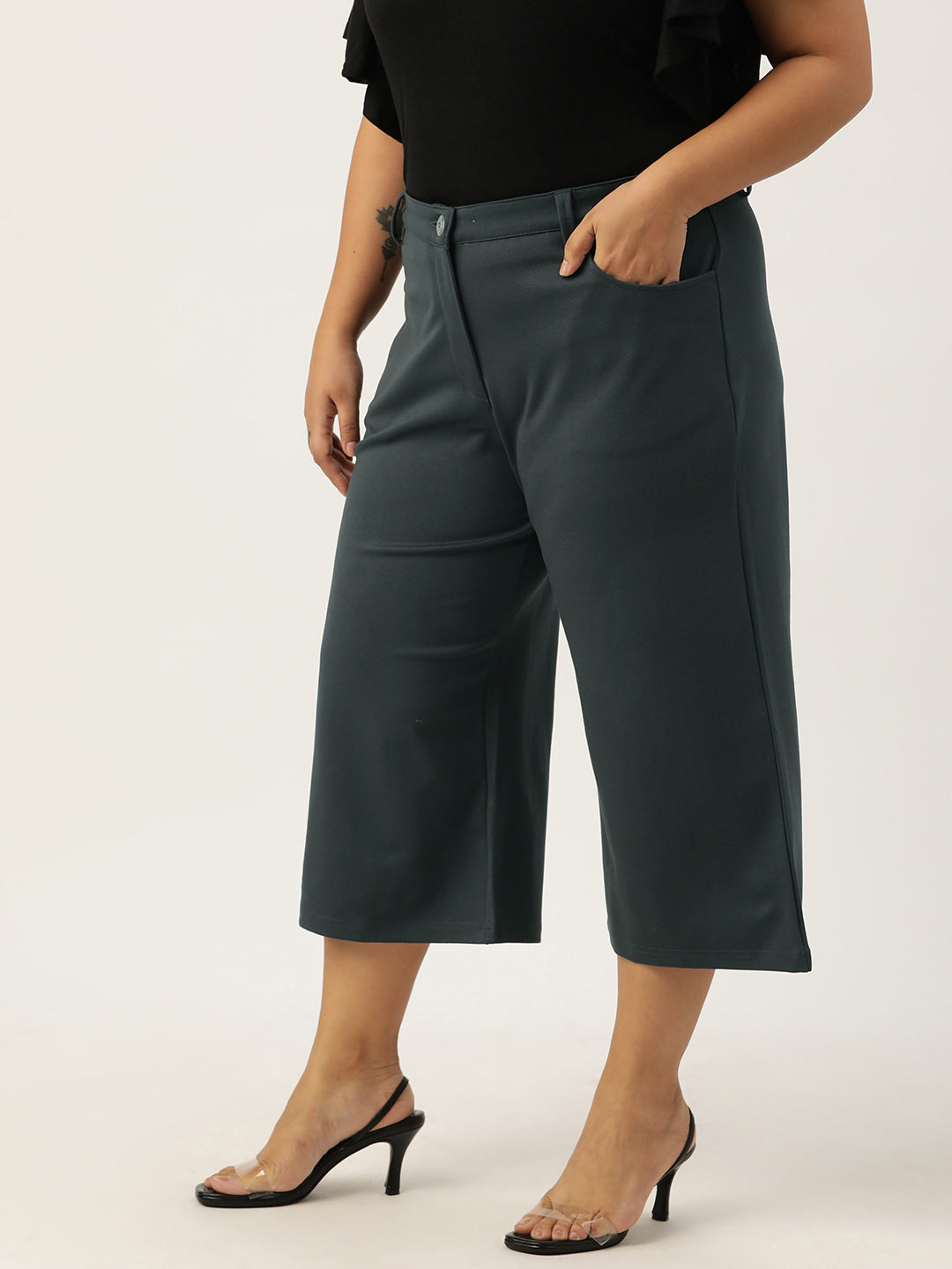 Chic Plus Size Women’s Casual Wear Trouser