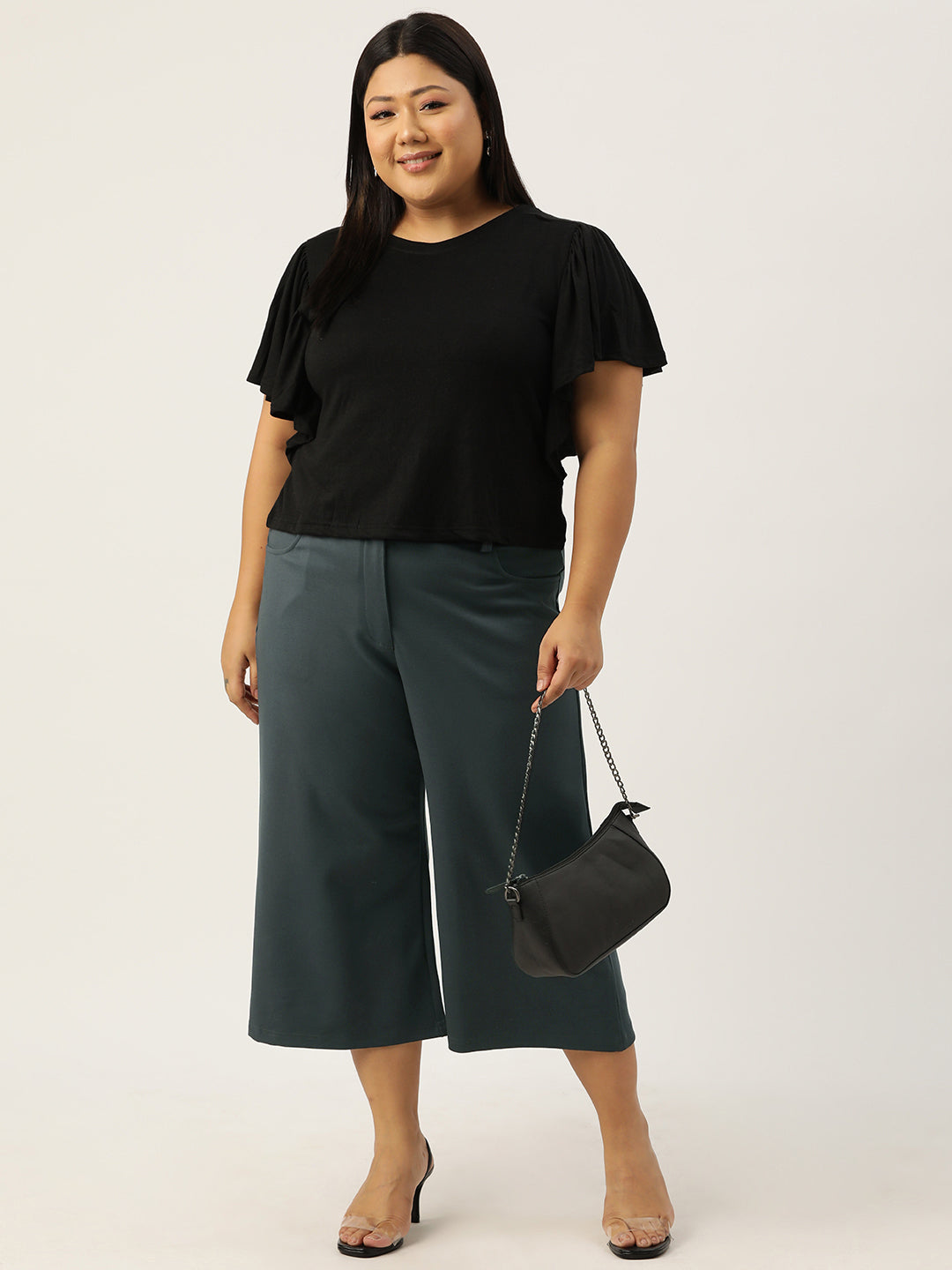 Chic Plus Size Women’s Casual Wear Trouser