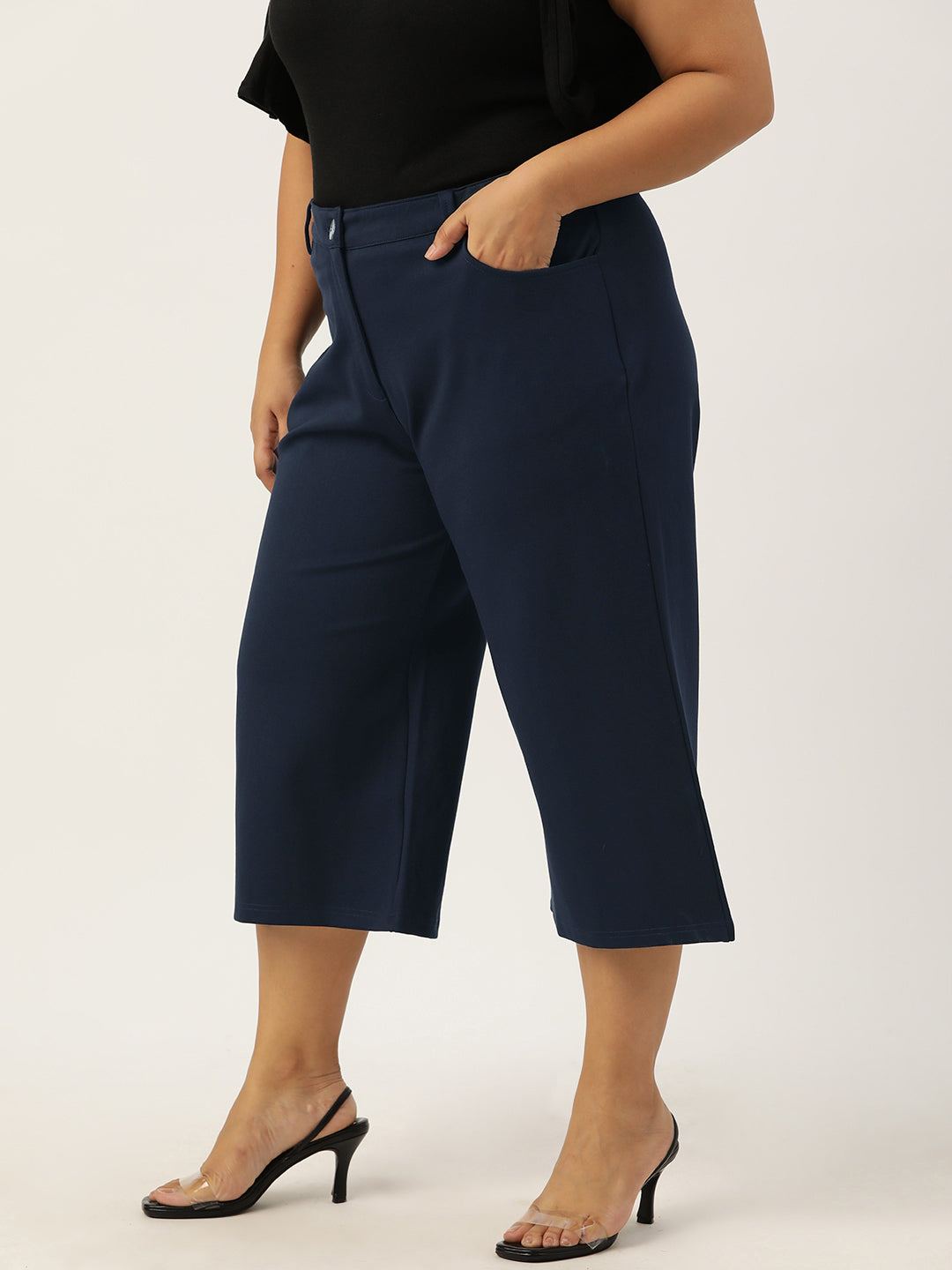 Chic Plus Size Women’s Casual Wear Trouser