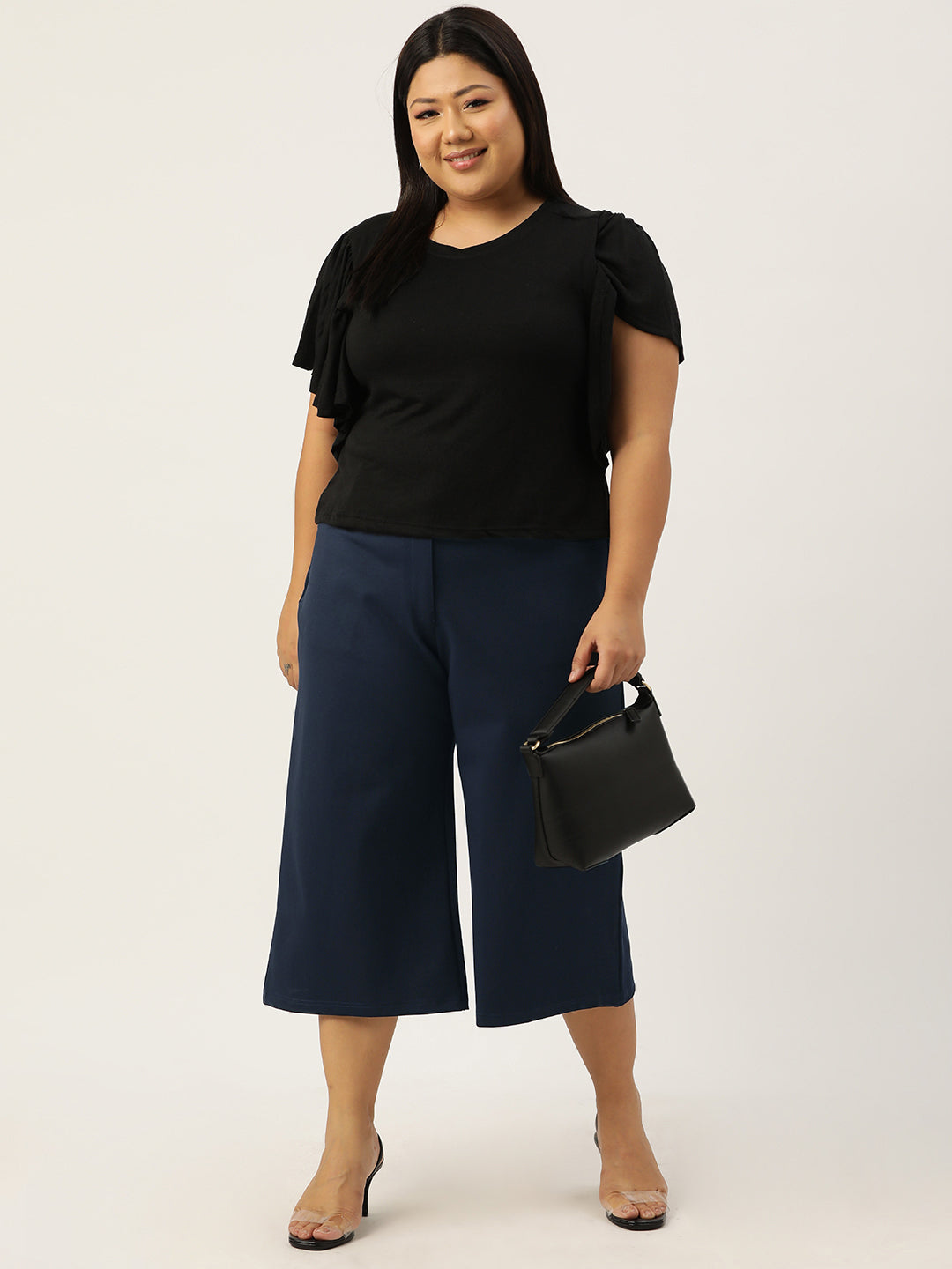 Chic Plus Size Women’s Casual Wear Trouser