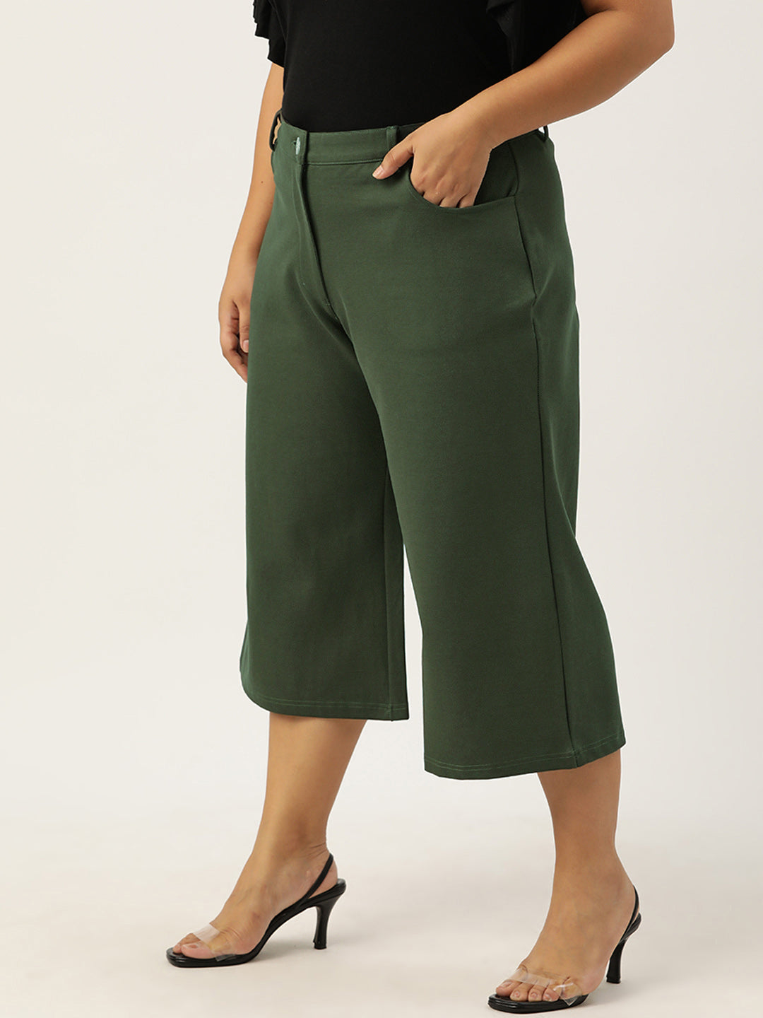 Chic Plus Size Women’s Casual Wear Trouser