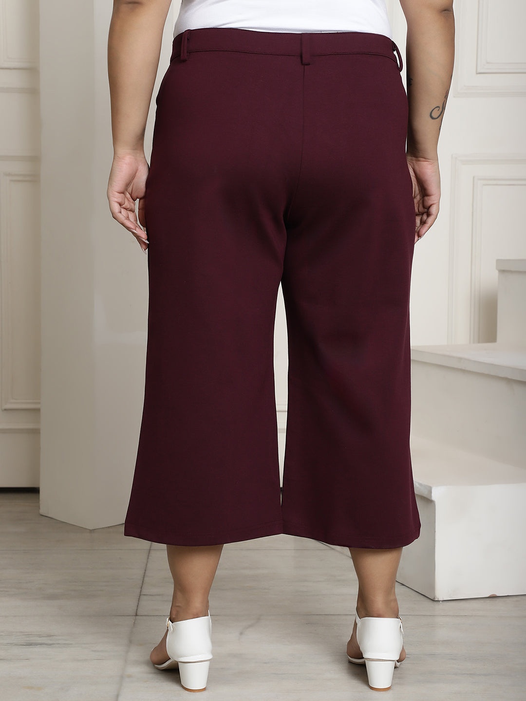 Chic Plus Size Women’s Casual Wear Trouser