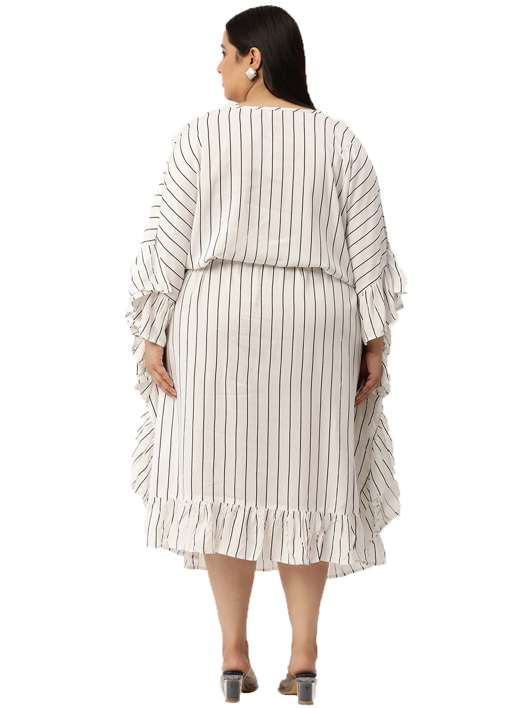Plus Size Kaftan Midi Dress