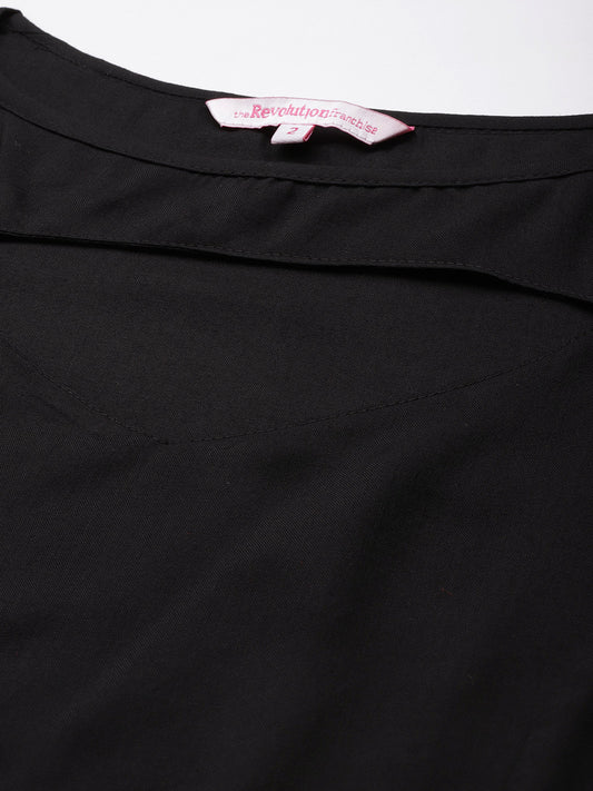Plus Size A-Line Midi Dress