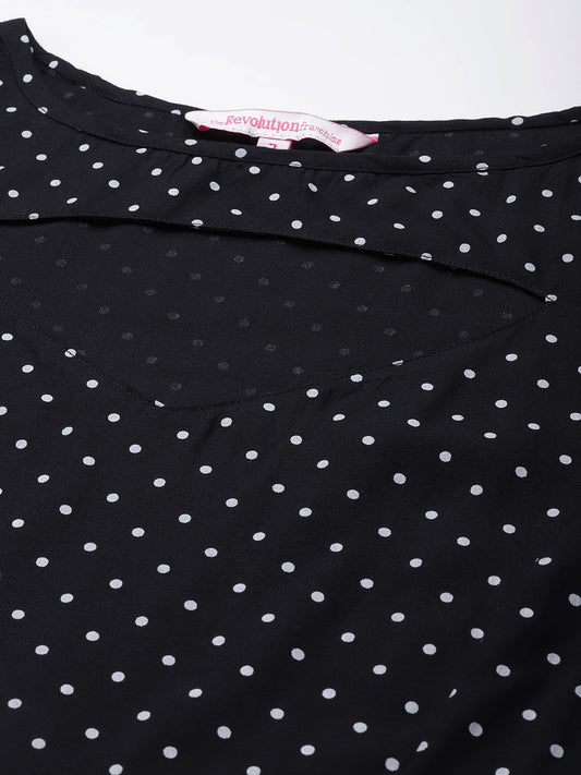 Plus Size A-Line Midi Dress
