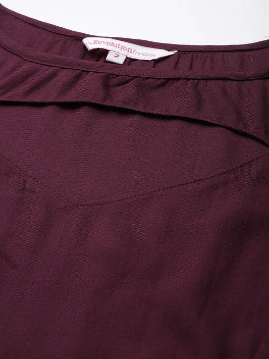 Plus Size A-Line Midi Dress