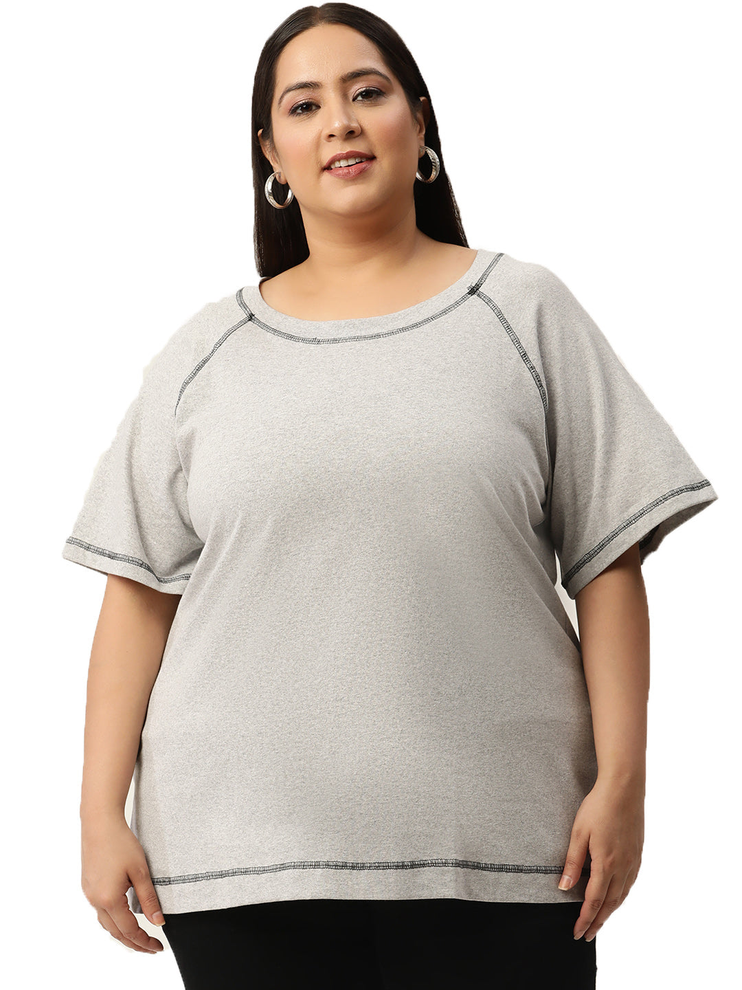 Classic Plus Size Casual Top for Women