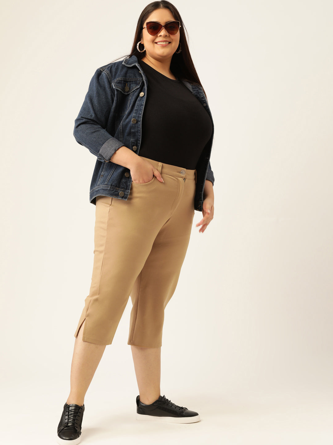 Chic Plus Size Women’s Casual Wear Trouser