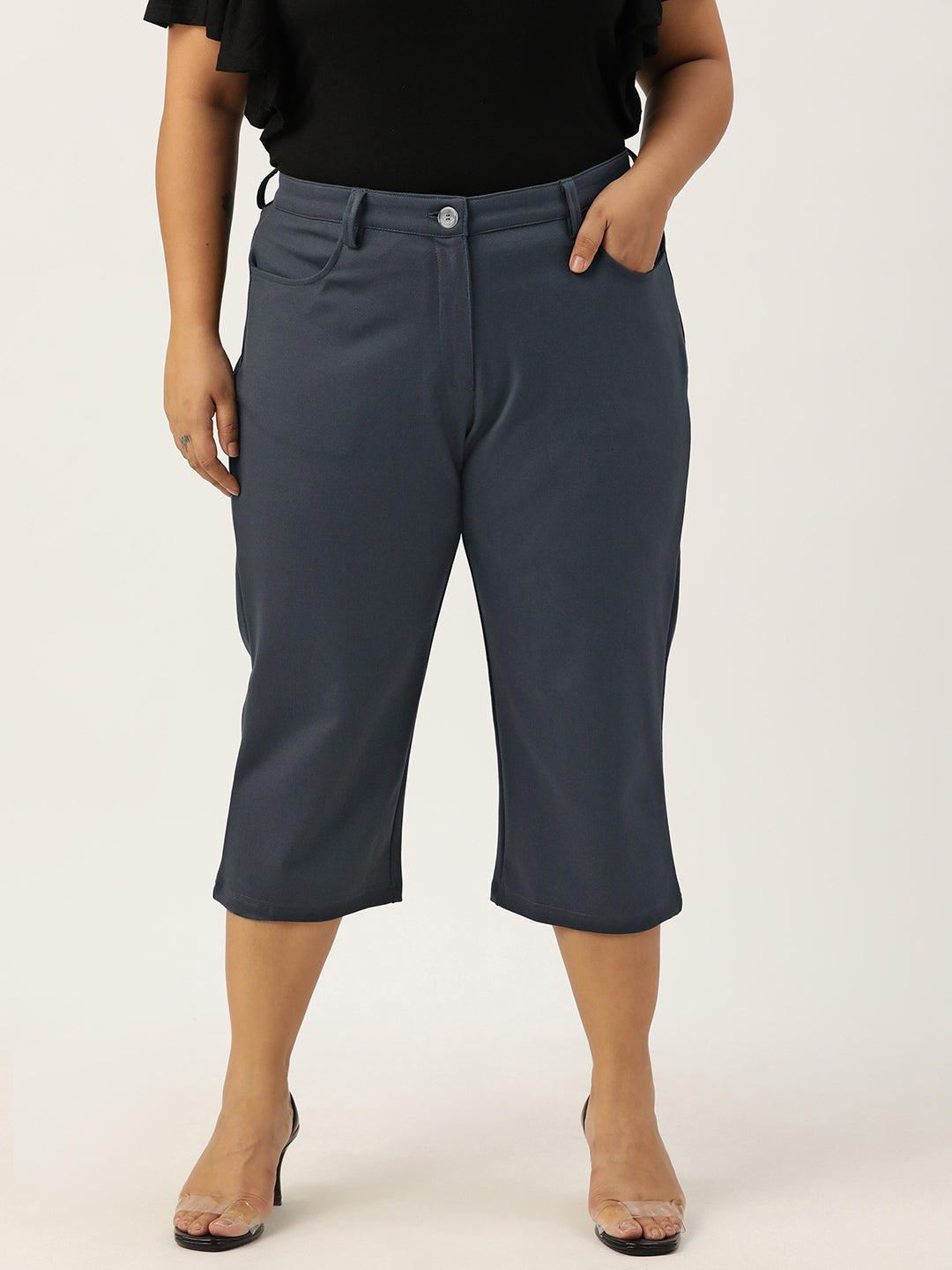 Chic Plus Size Women’s Casual Wear Trouser