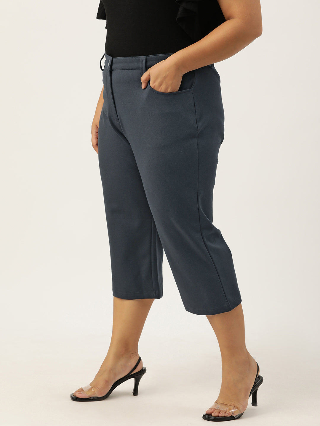 Chic Plus Size Women’s Casual Wear Trouser
