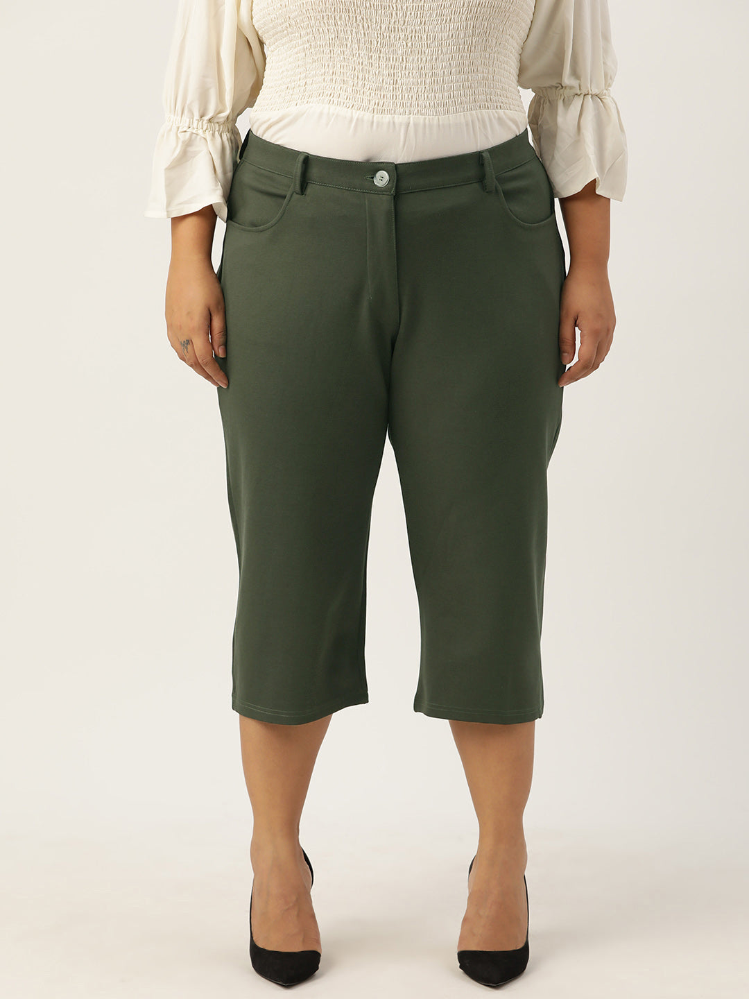 Chic Plus Size Women’s Casual Wear Trouser