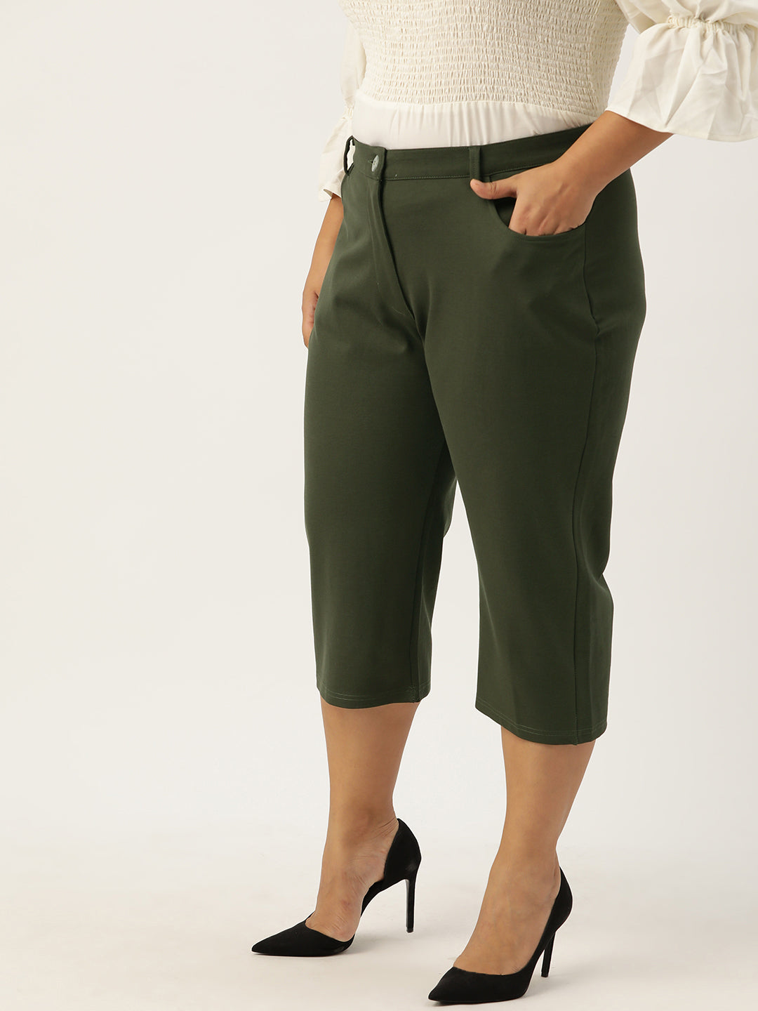 Chic Plus Size Women’s Casual Wear Trouser