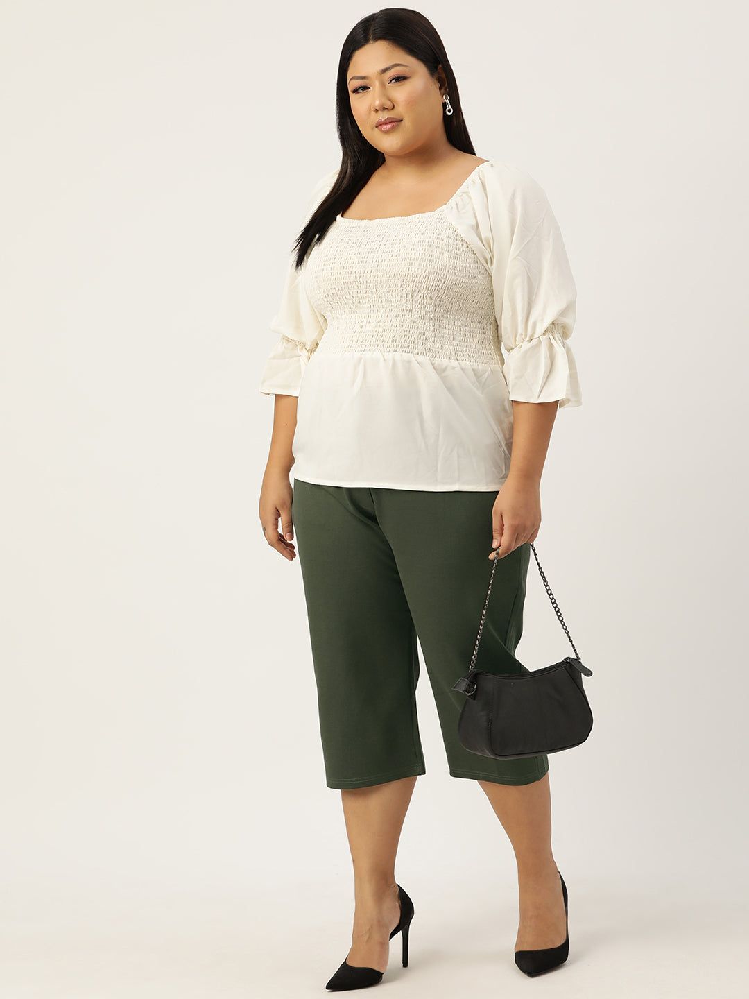 Chic Plus Size Women’s Casual Wear Trouser