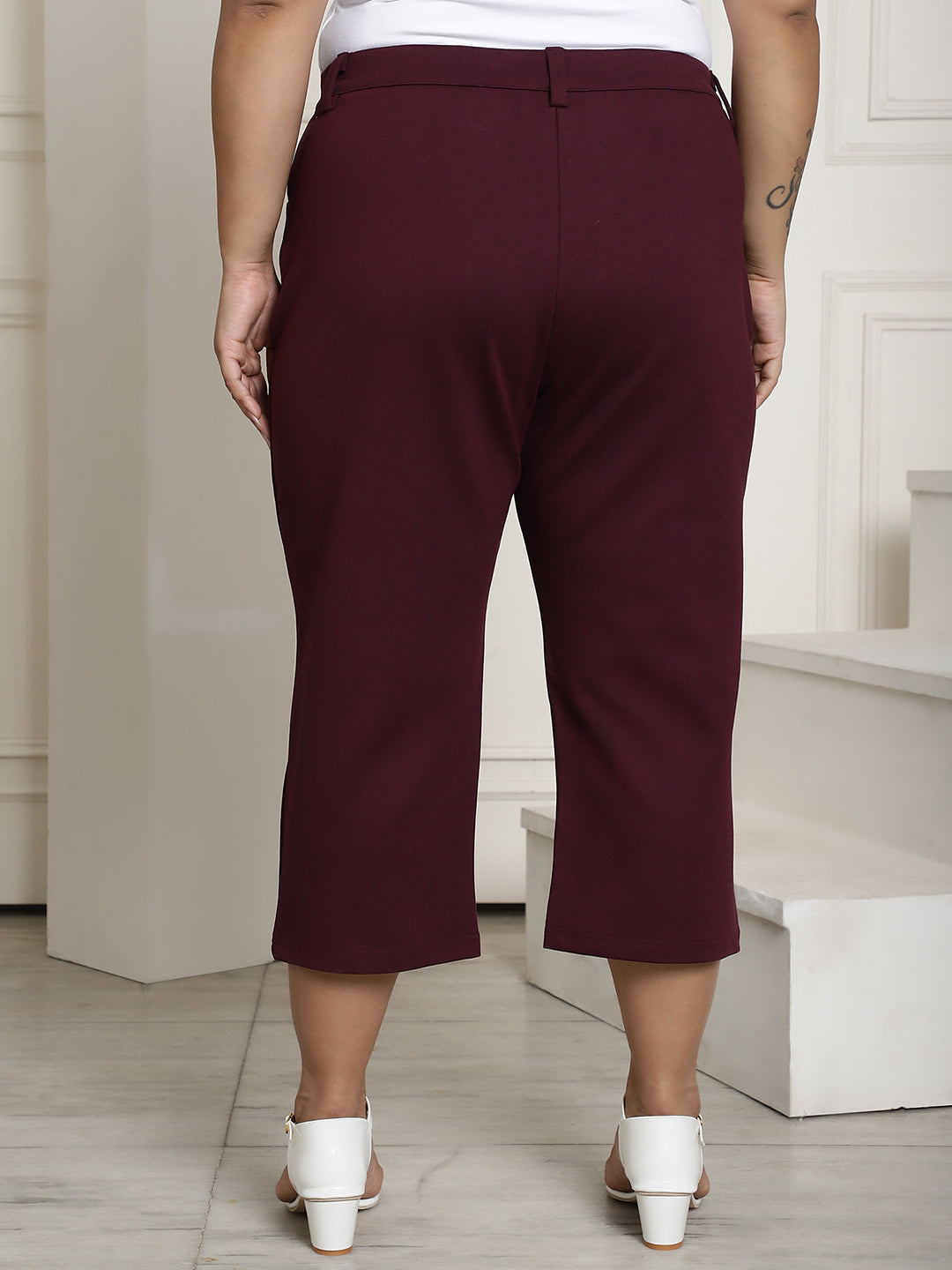 Chic Plus Size Women’s Casual Wear Trouser