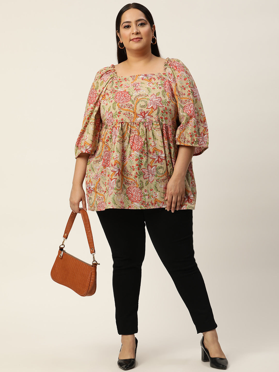 Elegant Plus Size Women Casual Top