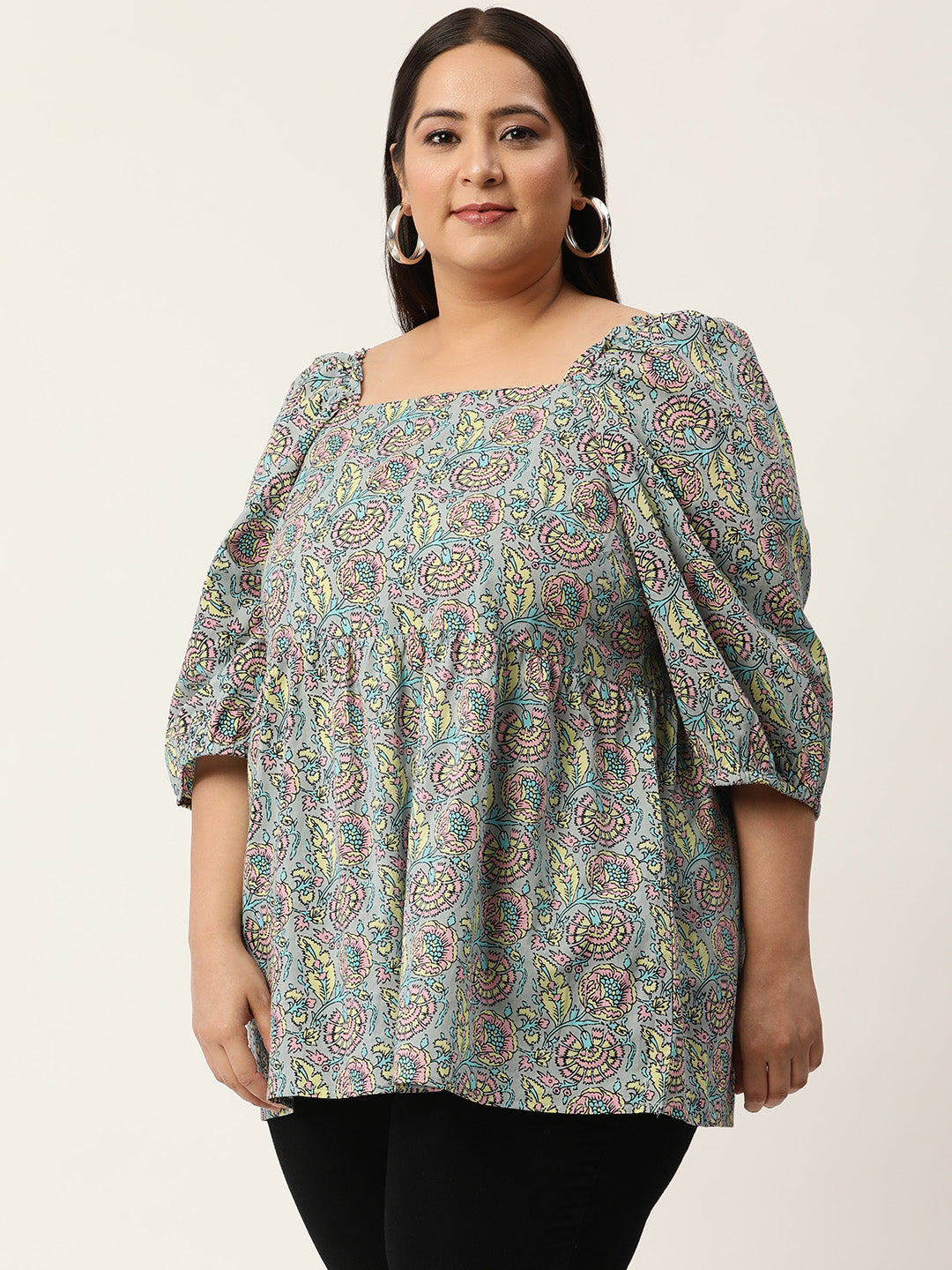 Elegant Plus Size Women Casual Top