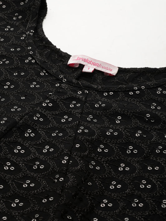 Plus Size Embellished Top