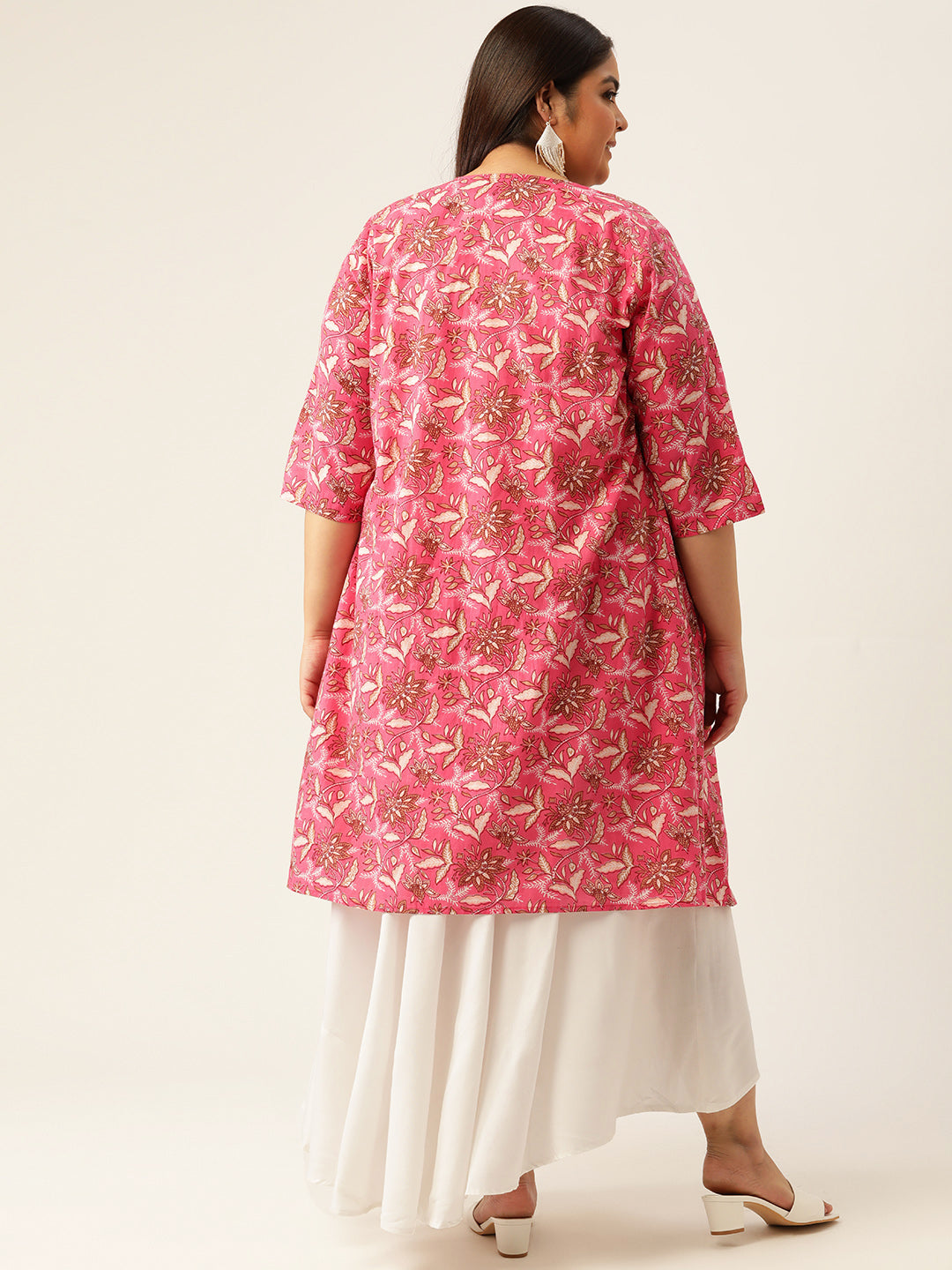 Plus Size Maxi Dress with Shrug